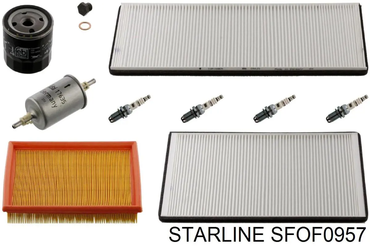 Купити SFOF0957 Starline Фільтр очищення масла відцентровий