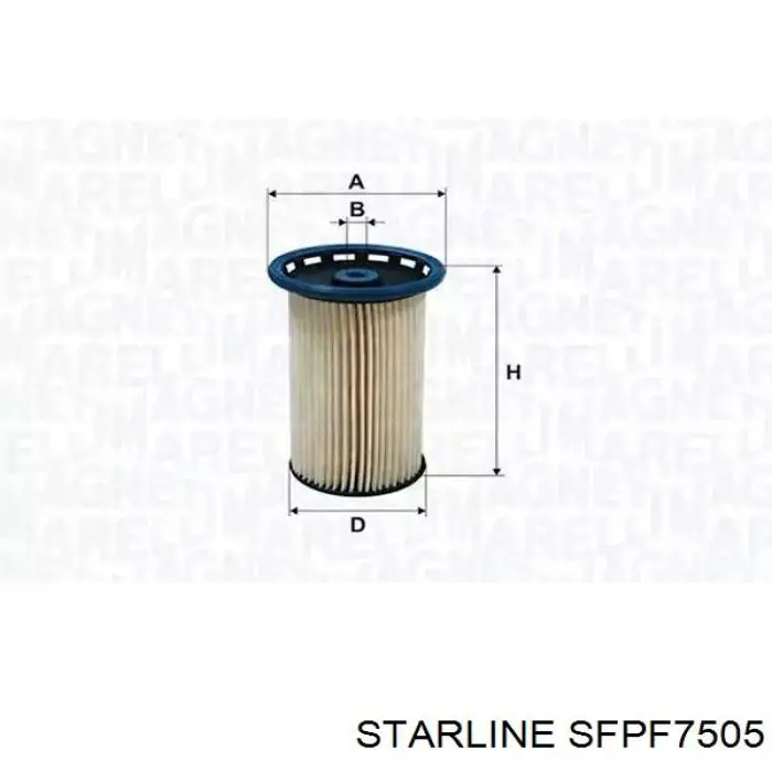 Фільтр паливний Starline SFPF7505
