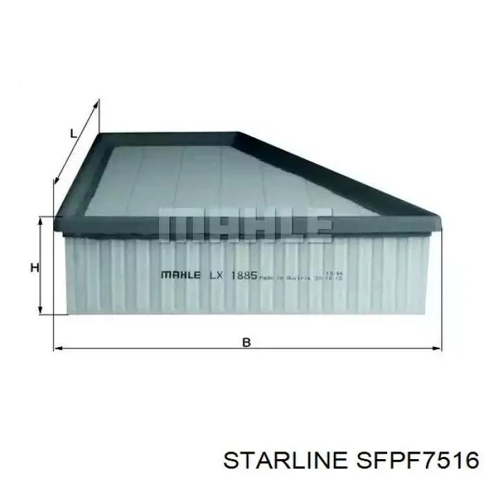 SFPF7516 Starline Фільтр палива