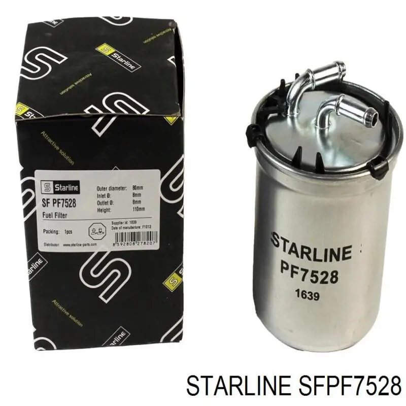 Купити SFPF7528 Starline Фільтр-відстійник палива грубої очистки
