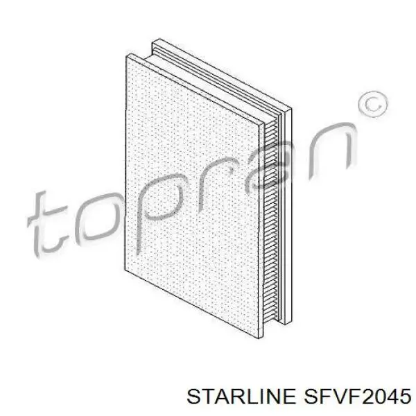 Фільтр повітряний Starline SFVF2045