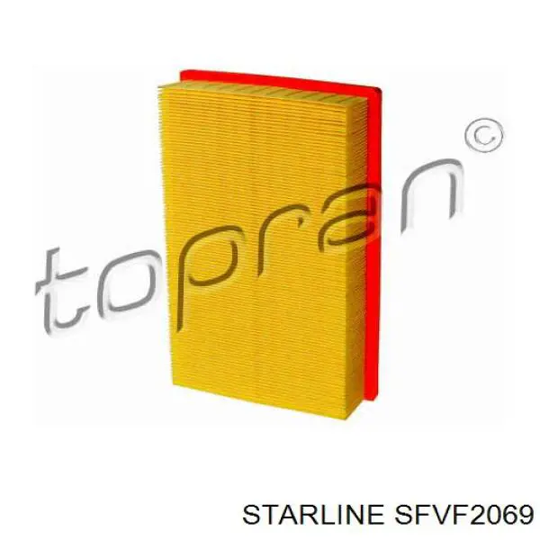 Елемент повітряного фільтра Starline SFVF2069 ціна, від 4.43 USD