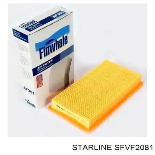 Елемент повітряного фільтра Starline SFVF2081 ціна, від 3.21 USD