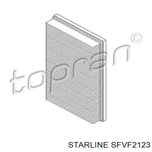Елемент повітряного фільтра Starline SFVF2123 ціна, від 4.95 USD