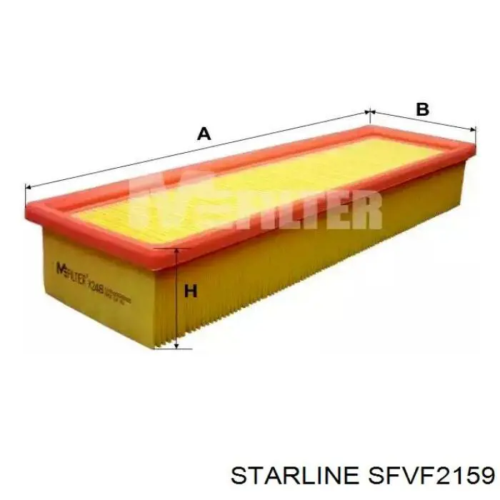Купити SFVF2159 Starline Автомобільний фільтр повітря