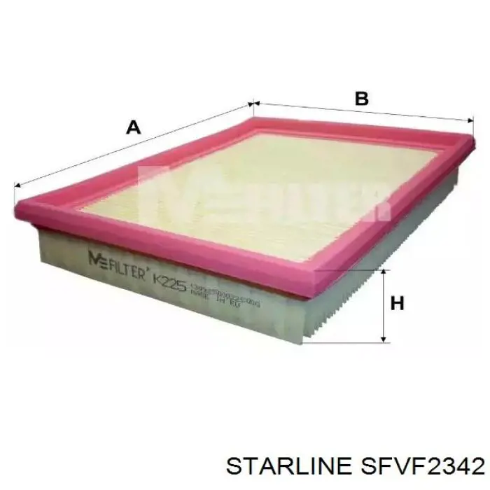 Купити SFVF2342 Starline Автомобільний фільтр повітря