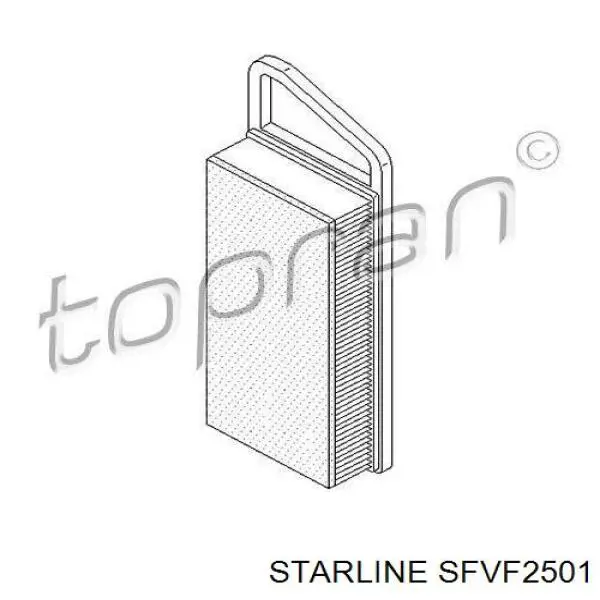 Повітряний фільтр SFVF2501 Starline