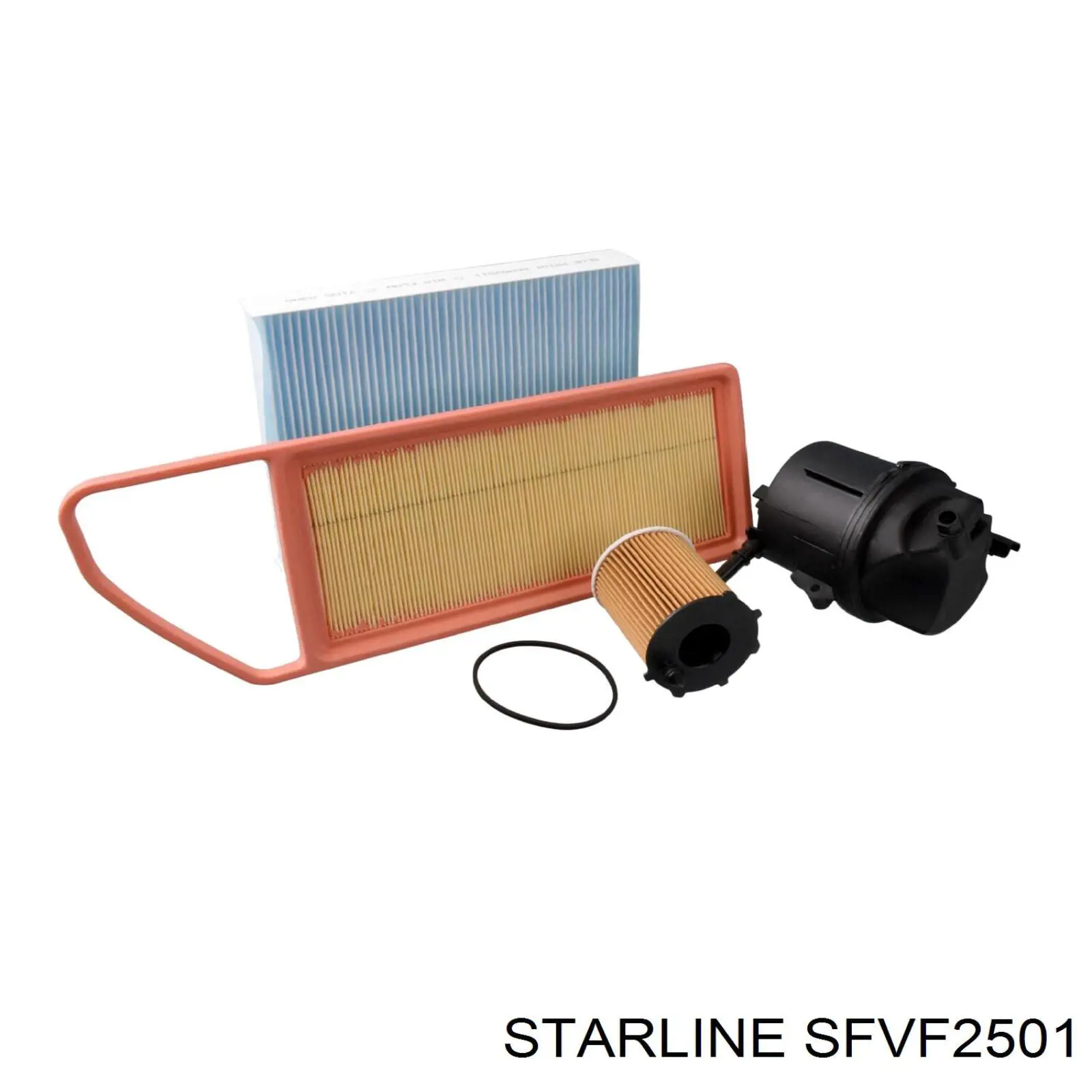 Елемент повітряного фільтра Starline SFVF2501 ціна, від 4.27 USD