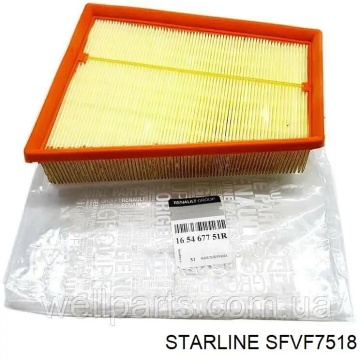 Фільтр повітряний Starline SFVF7518
