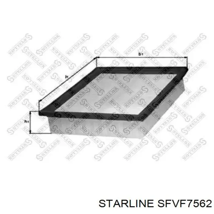 SFVF7562 Starline Повітряний фільтр двигуна