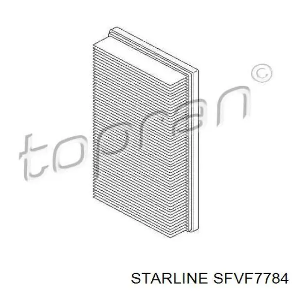 Повітряний фільтр SFVF7784 Starline