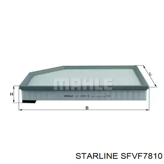 SFVF7810 Starline Повітряний фільтр двигуна