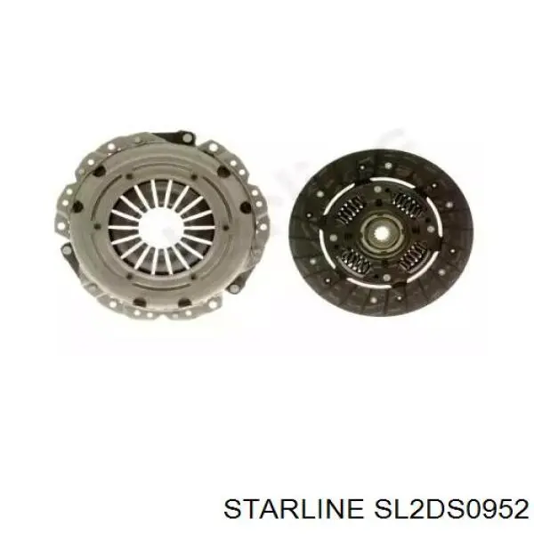 Комплект зчеплення (3 частини) Starline SL2DS0952 ціна, від 78.27 USD