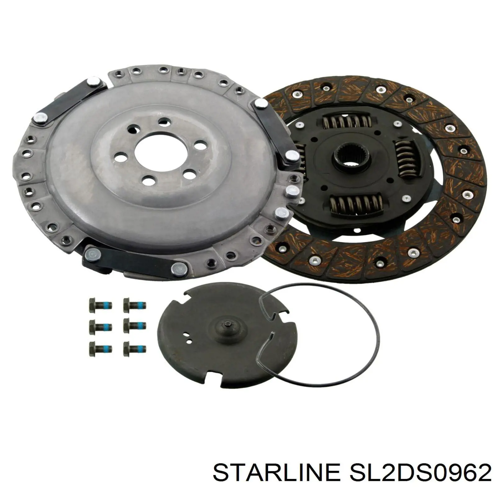 Купити SL2DS0962 Starline Комплект зчеплення (диск, корзина, підшипник)