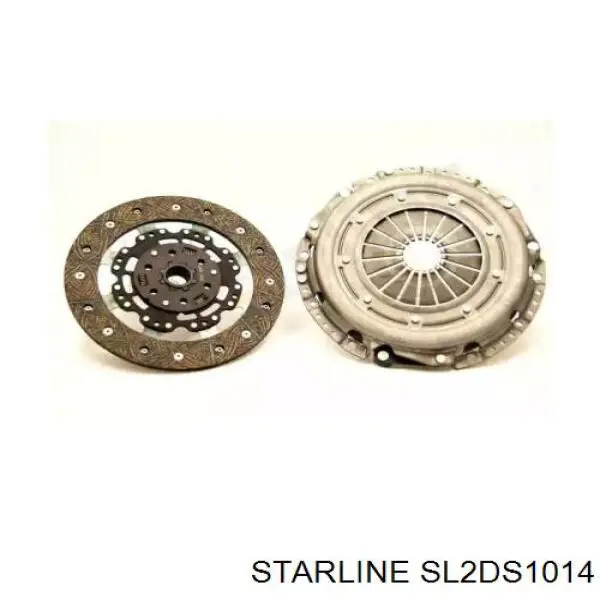 Купити SL2DS1014 Starline Комплект зчеплення (диск, корзина, підшипник)