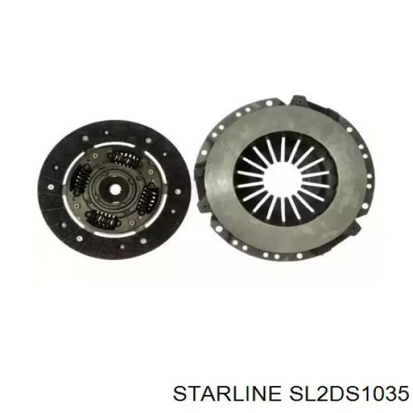 Комплект зчеплення (3 частини) Starline SL2DS1035 ціна, від 67.14 USD