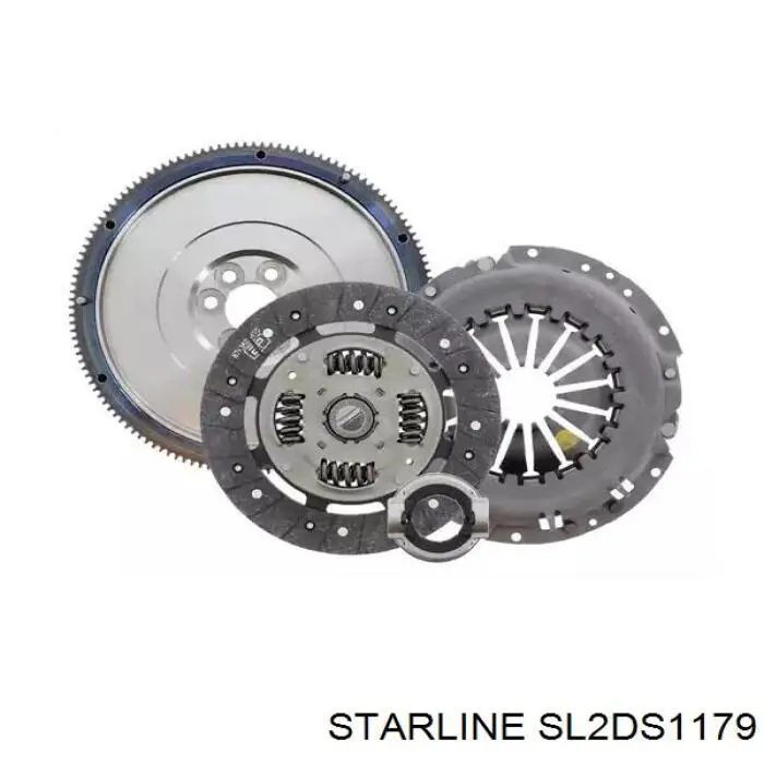 Купити SL2DS1179 Starline Комплект зчеплення (диск, корзина, підшипник)