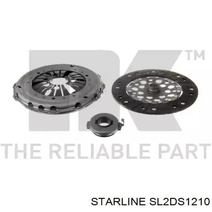 Купити SL2DS1210 Starline Комплект зчеплення (диск, корзина, підшипник)