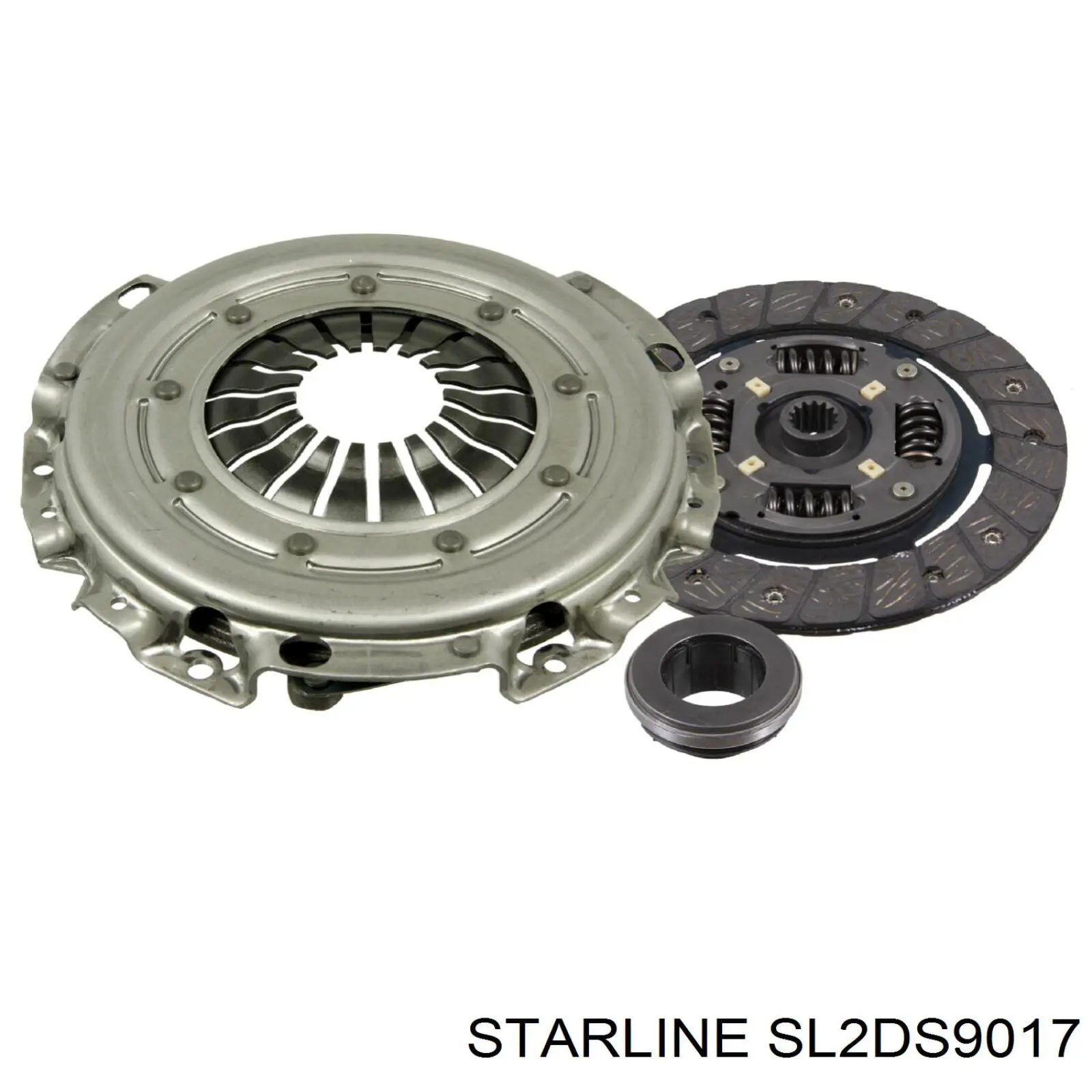 Купити SL2DS9017 Starline Комплект зчеплення (диск, корзина, підшипник)