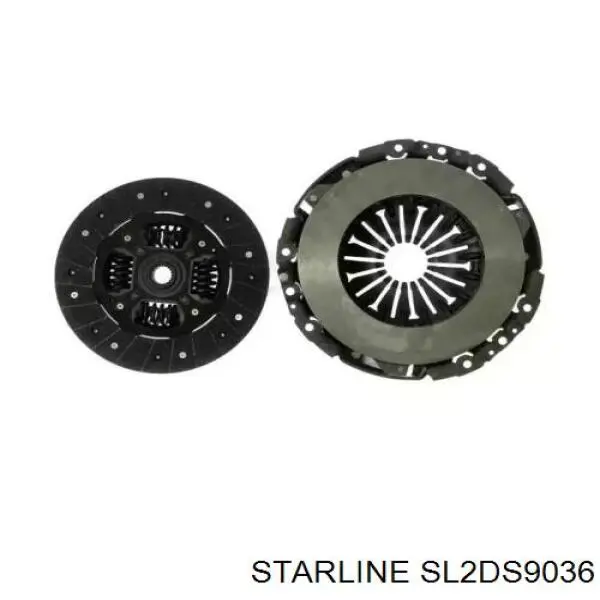 SL2DS9036 Starline Зчеплення в зборі