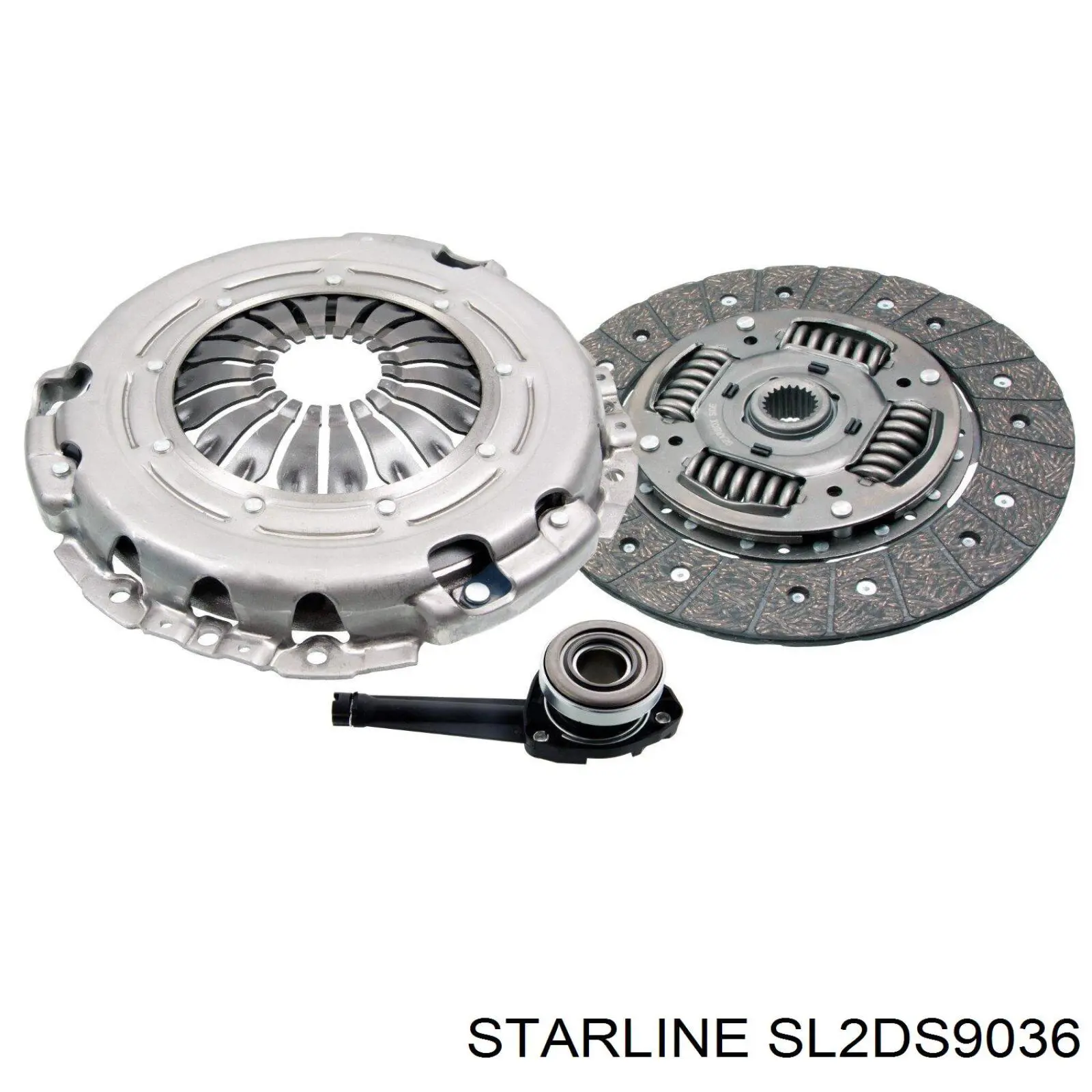 SL2DS9036 Starline комплект зчеплення (3 частини)