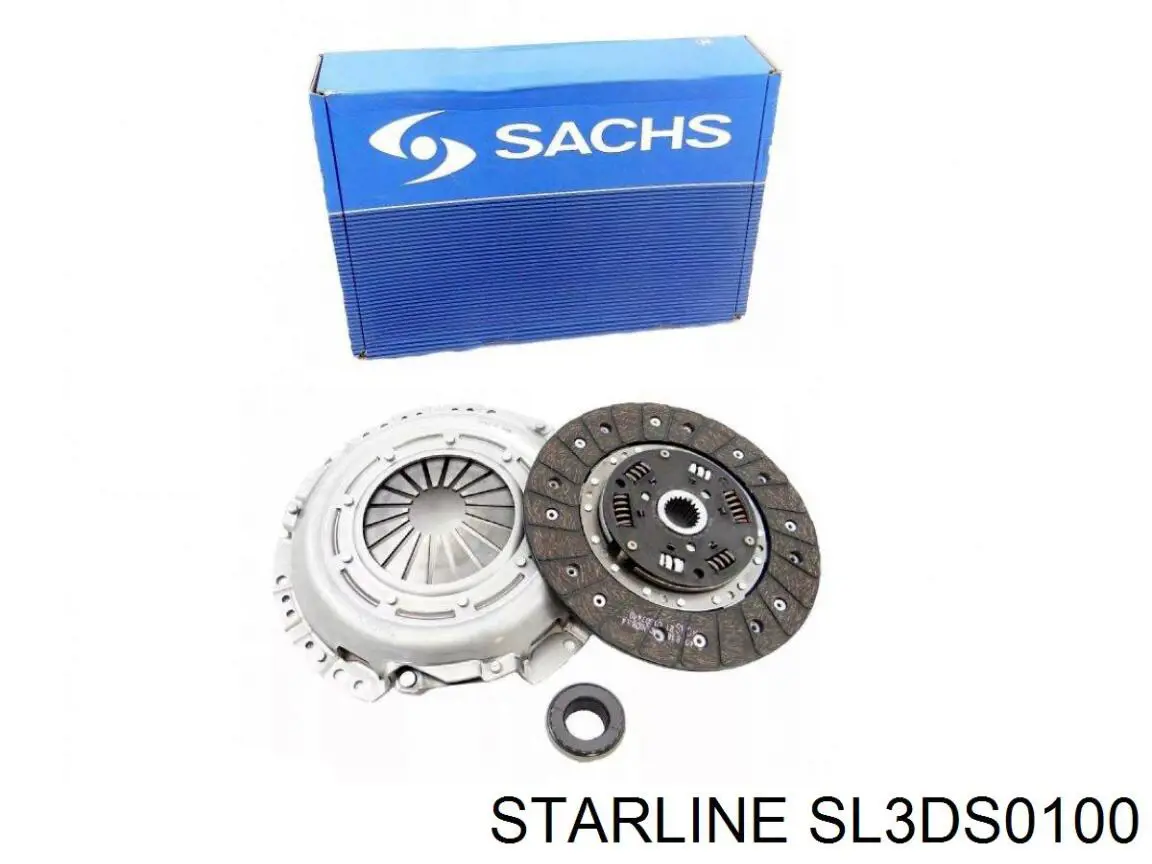 Купити SL3DS0100 Starline Комплект зчеплення (диск, корзина, підшипник)