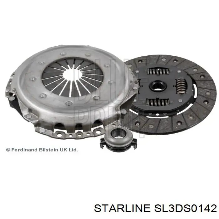 SL3DS0142 Starline комплект зчеплення (3 частини)