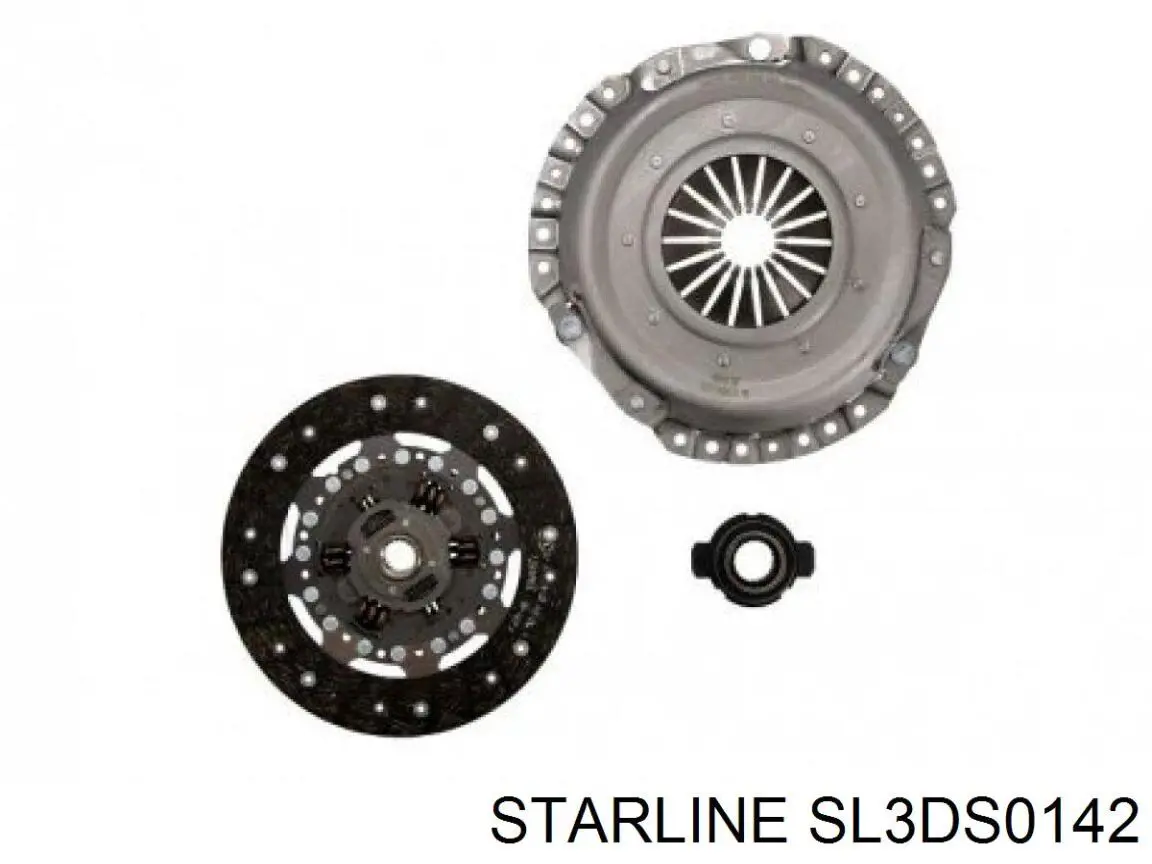 Комплект зчеплення (3 частини) Starline SL3DS0142 ціна, від 96.21 USD