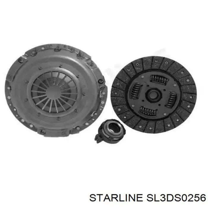 Комплект зчеплення (3 частини) Starline SL3DS0256 ціна, від 149.97 USD