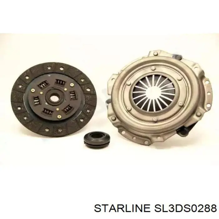 Комплект зчеплення (3 частини) Starline SL3DS0288 ціна, від 75.49 USD