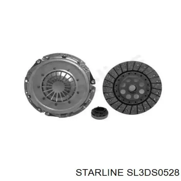 Комплект зчеплення (3 частини) Starline SL3DS0528 ціна, від 117.74 USD