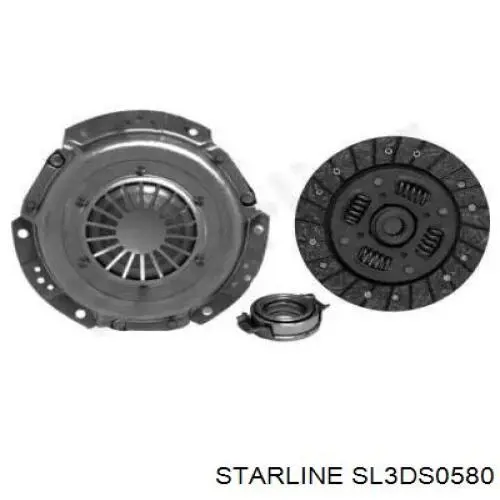SL3DS0580 Starline Зчеплення в зборі