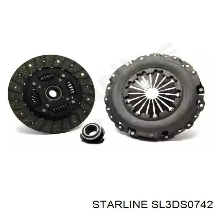 SL3DS0742 Starline комплект зчеплення (3 частини)