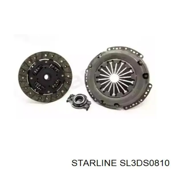 SL3DS0810 Starline комплект зчеплення (3 частини)