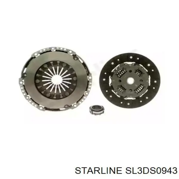 Купити SL3DS0943 Starline Комплект зчеплення (диск, корзина, підшипник)