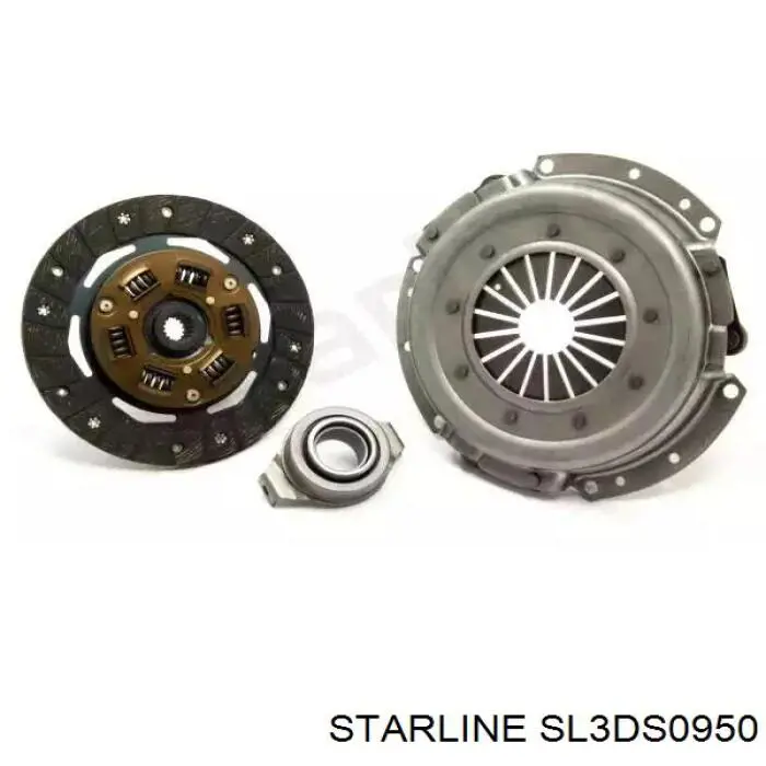 SL3DS0950 Starline комплект зчеплення (3 частини)