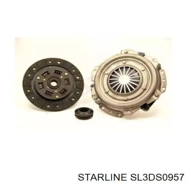 SL3DS0957 Starline комплект зчеплення (3 частини)