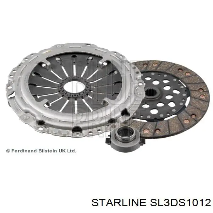 SL3DS1012 Starline комплект зчеплення (3 частини)