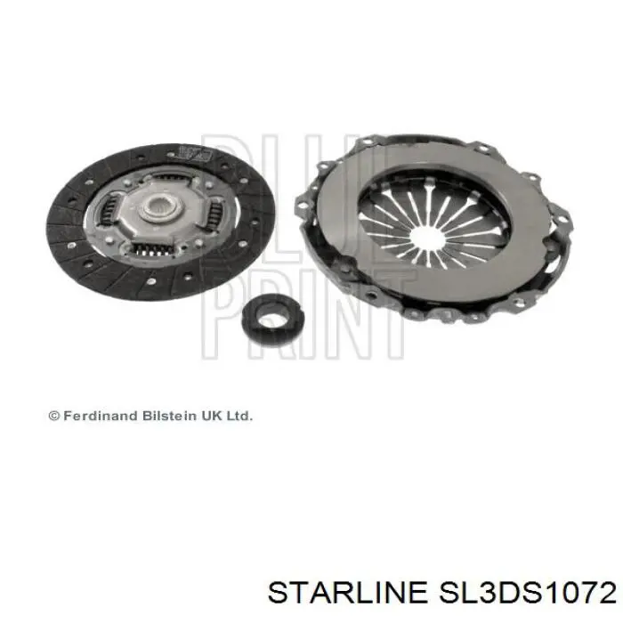 Комплект зчеплення (3 частини) Starline SL3DS1072 ціна, від 82.05 USD