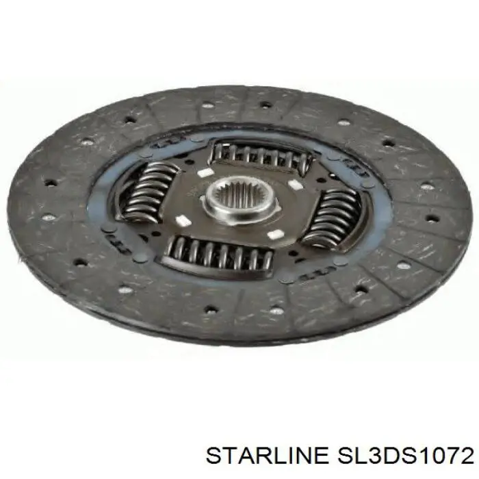 SL3DS1072 Starline комплект зчеплення (3 частини)