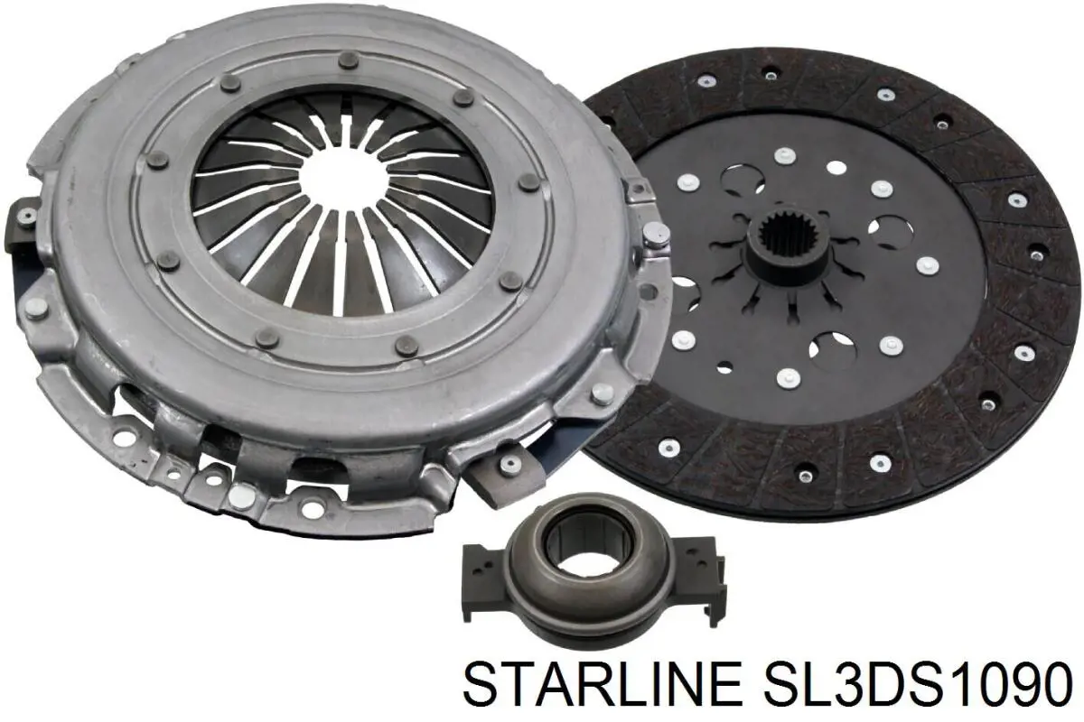 SL3DS1090 Starline комплект зчеплення (3 частини)