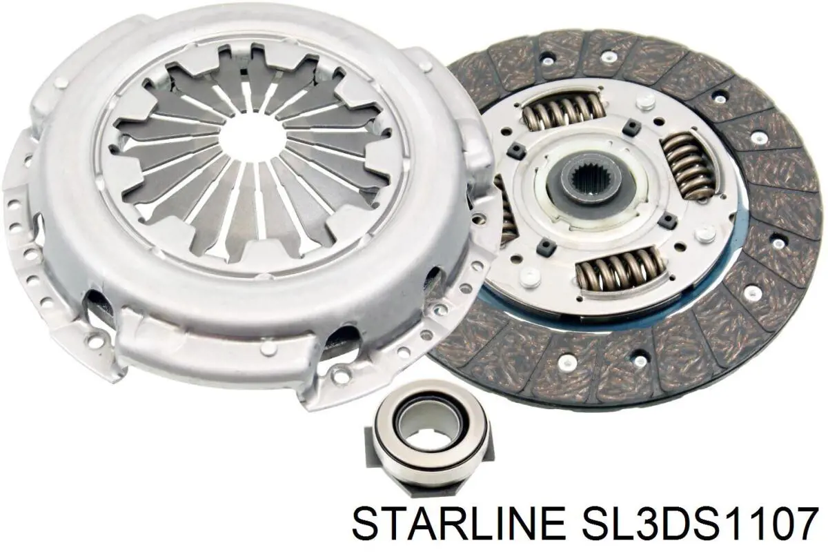 SL3DS1107 Starline комплект зчеплення (3 частини)