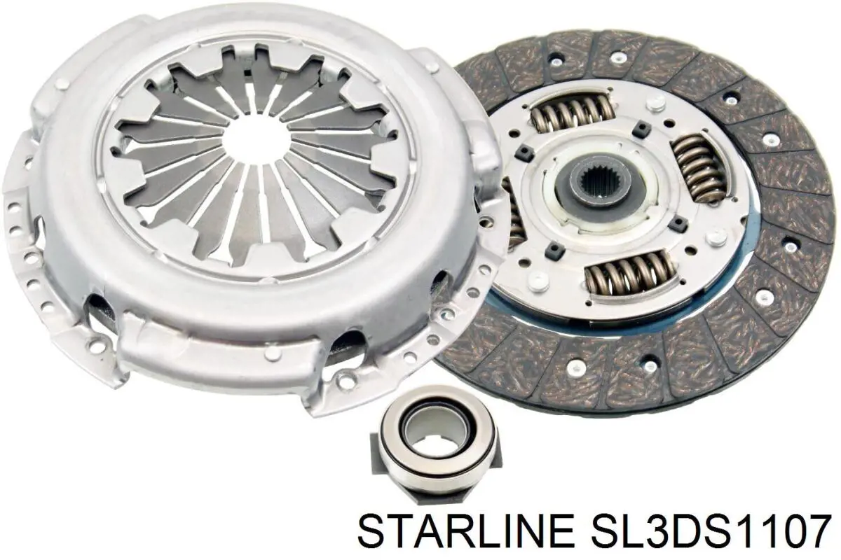 Комплект зчеплення (3 частини) SL3DS1107 Starline