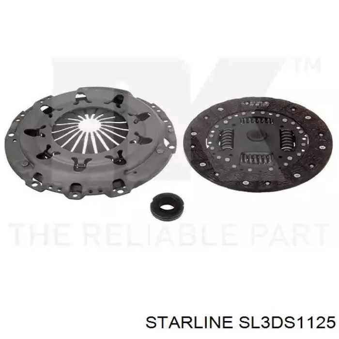 Комплект зчеплення  Starline SL3DS1125