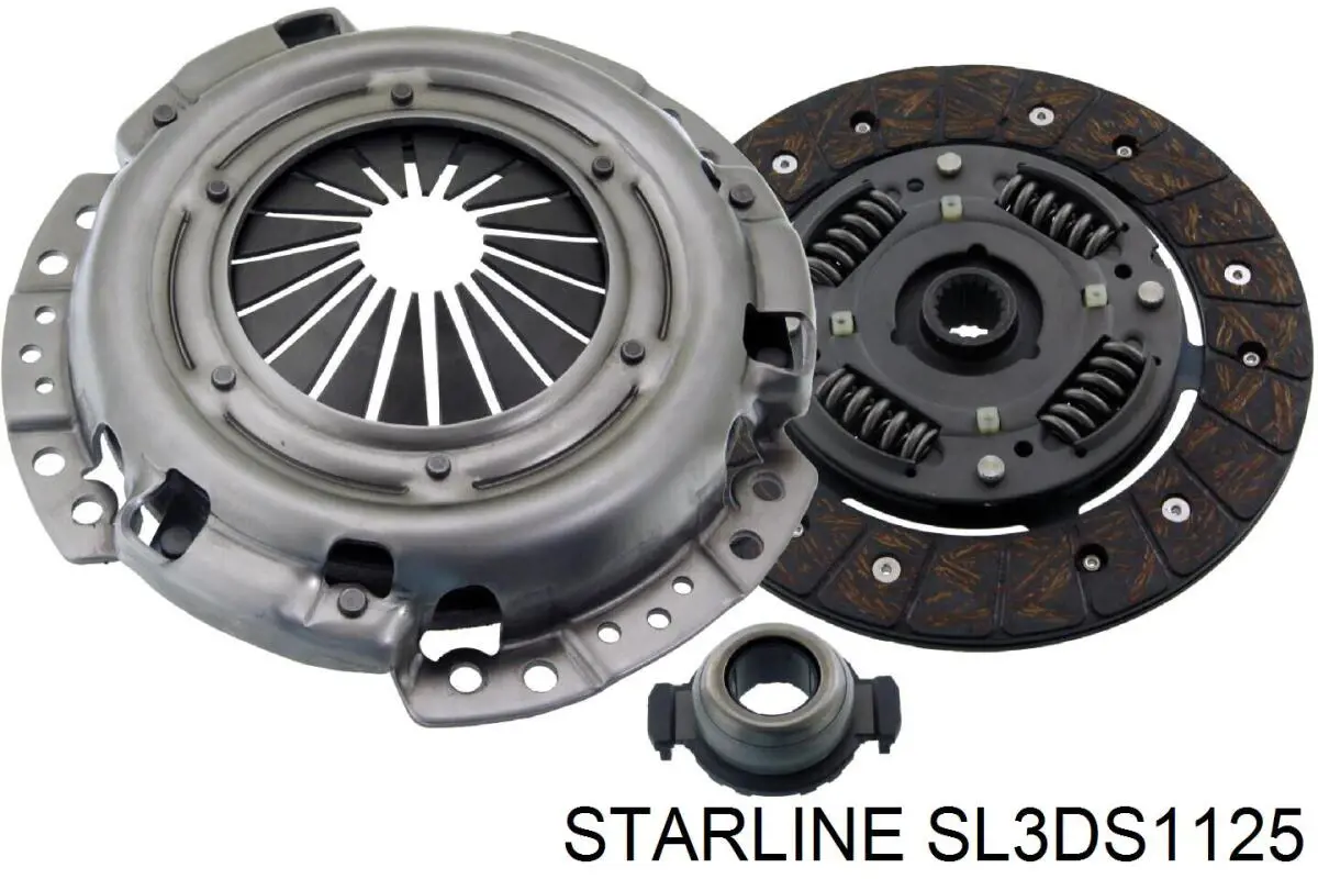 SL3DS1125 Starline комплект зчеплення (3 частини)