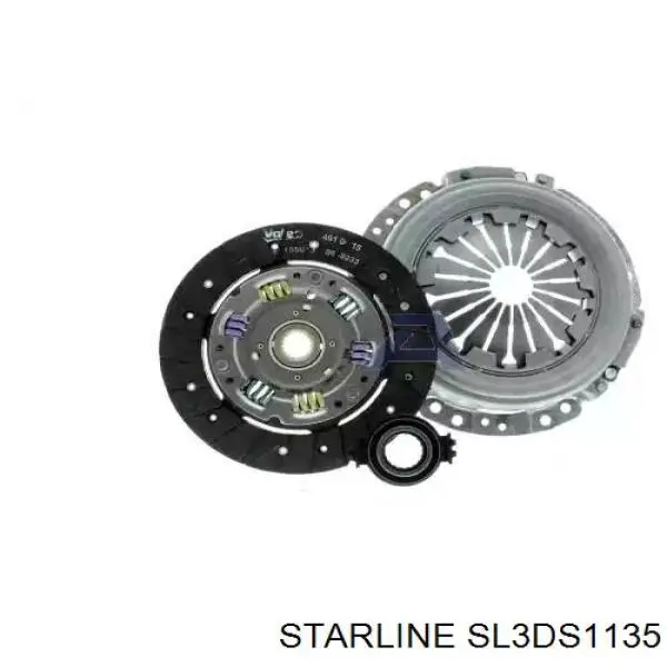 Комплект зчеплення (3 частини) Starline SL3DS1135 ціна, від 82.30 USD