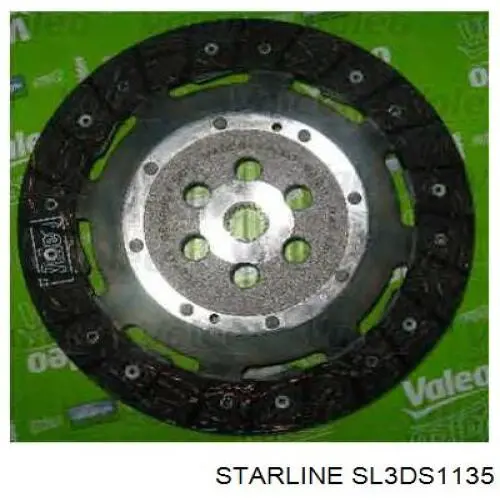 Купити SL3DS1135 Starline Комплект зчеплення (диск, корзина, підшипник)