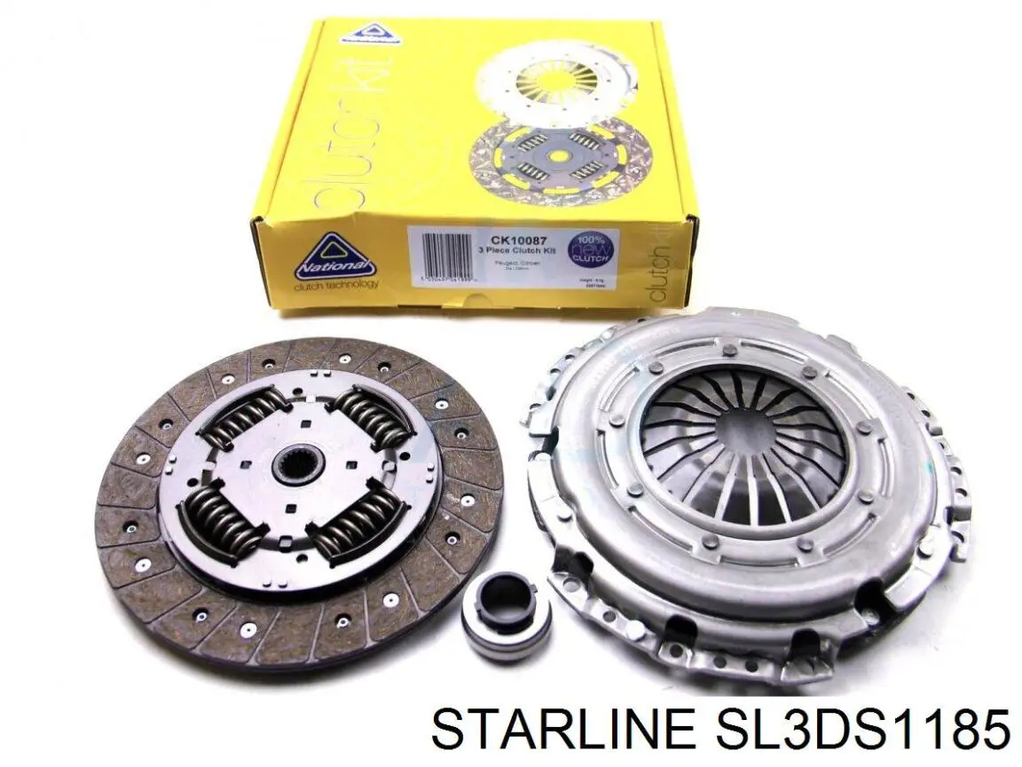 Купити SL3DS1185 Starline Комплект зчеплення (диск, корзина, підшипник)