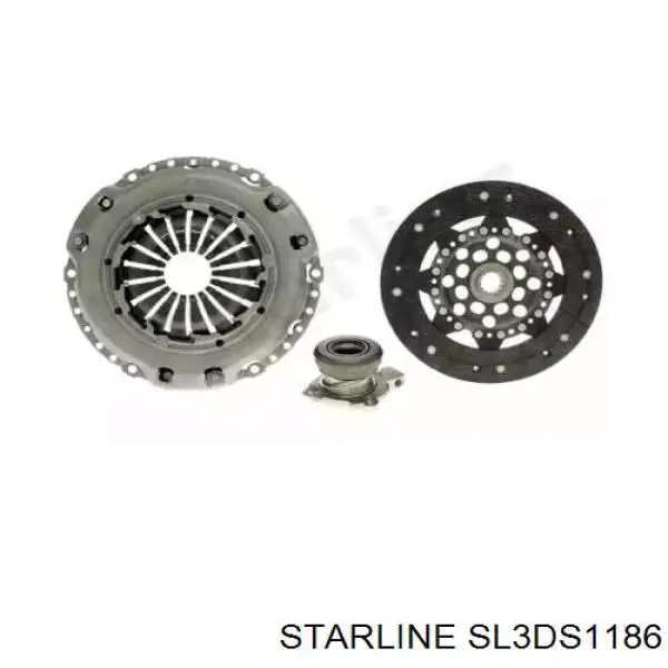 Купити 3000990211 Sachs Комплект зчеплення (диск, корзина, підшипник)
