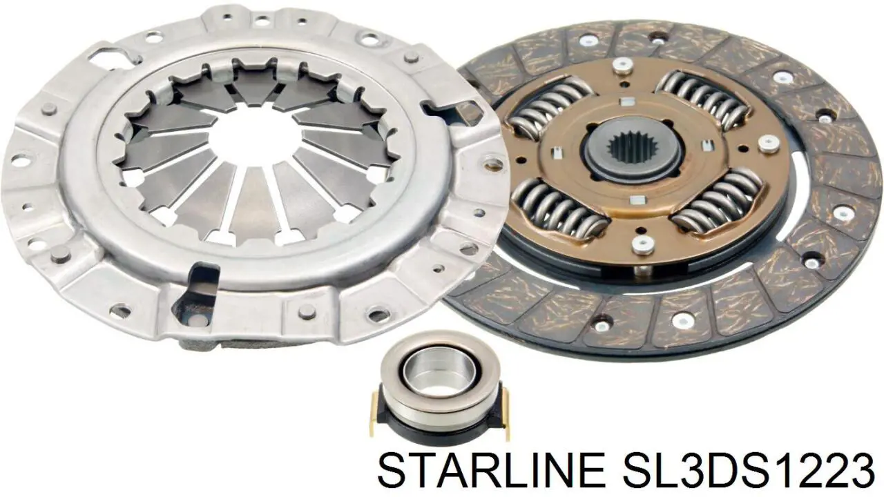 SL3DS1223 Starline Зчеплення в зборі